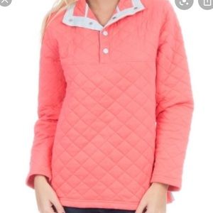 Lauren James Preptek The Lawson Quilted Pullover
